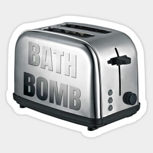 Bath Bomb Sticker